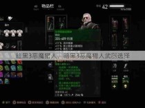 暗黑3恶魔猎人，暗黑3恶魔猎人武器选择