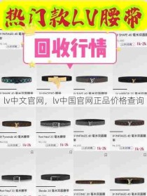 lv中文官网，lv中国官网正品价格查询