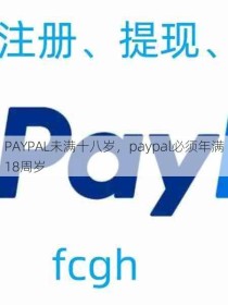 PAYPAL未满十八岁，paypal必须年满18周岁