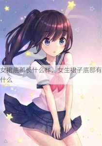 女裙底部长什么样，女生裙子底部有什么