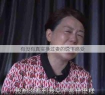 有没有真实换过妻的说下感受