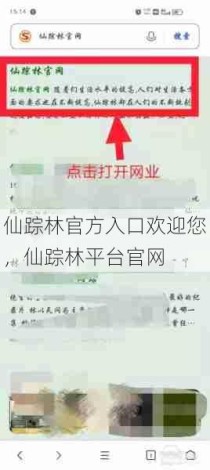 仙踪林官方入口欢迎您，仙踪林平台官网