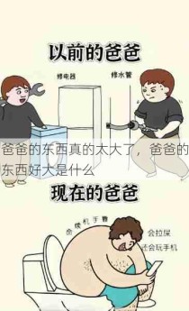 爸爸的东西真的太大了，爸爸的东西好大是什么