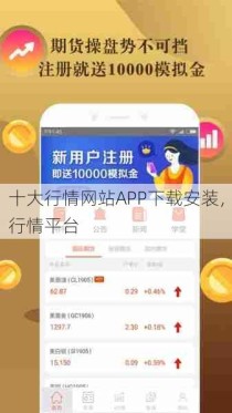 十大行情网站APP下载安装，行情平台