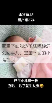 宝宝下面湿透了还嘴硬怎么回事儿，宝宝下面的小嘴在叫