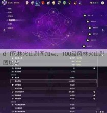 dnf风林火山刷图加点，100级风林火山刷图加点