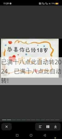 已满十八点此自动转2024，已满十八点此自动转!