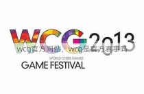 wcg官方网站，wcg是官方赛事吗