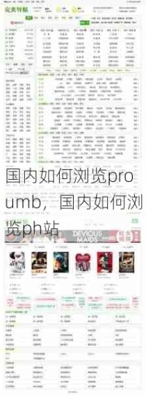 国内如何浏览proumb，国内如何浏览ph站