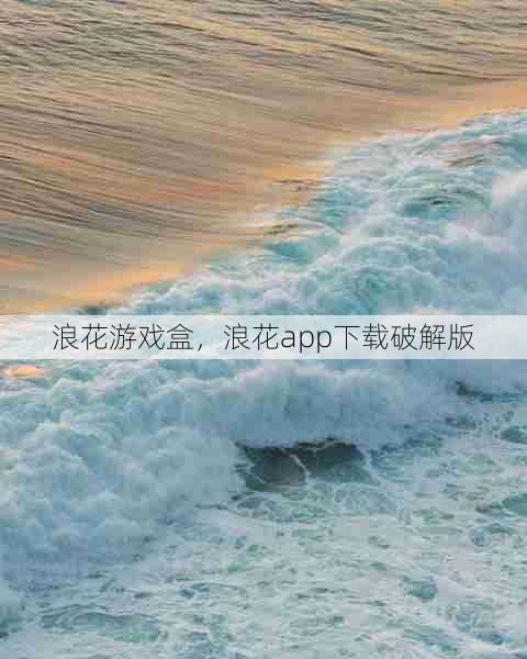 浪花游戏盒，浪花app下载破解版  第1张