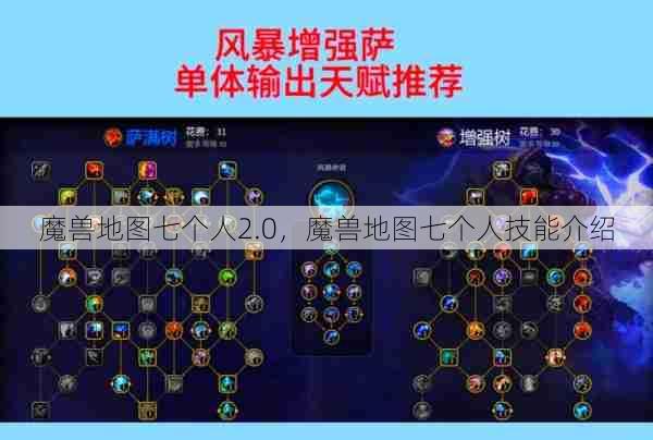 魔兽地图七个人2.0，魔兽地图七个人技能介绍  第1张