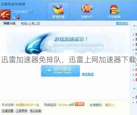 迅雷加速器免排队，迅雷上网加速器下载  第1张