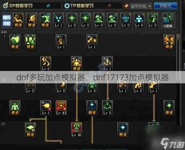 dnf多玩加点模拟器，dnf17173加点模拟器  第1张