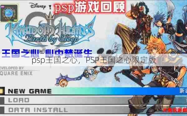 psp王国之心，PSP王国之心限定版  第1张