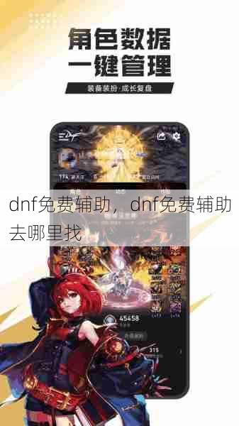 dnf免费辅助，dnf免费辅助去哪里找  第1张