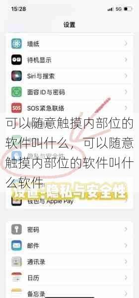 可以随意触摸内部位的软件叫什么，可以随意触摸内部位的软件叫什么软件  第1张