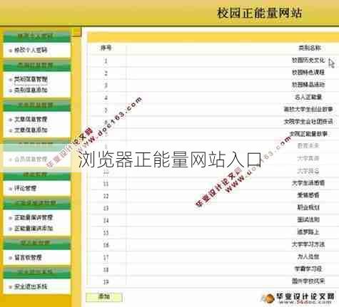 浏览器正能量网站入口  第1张