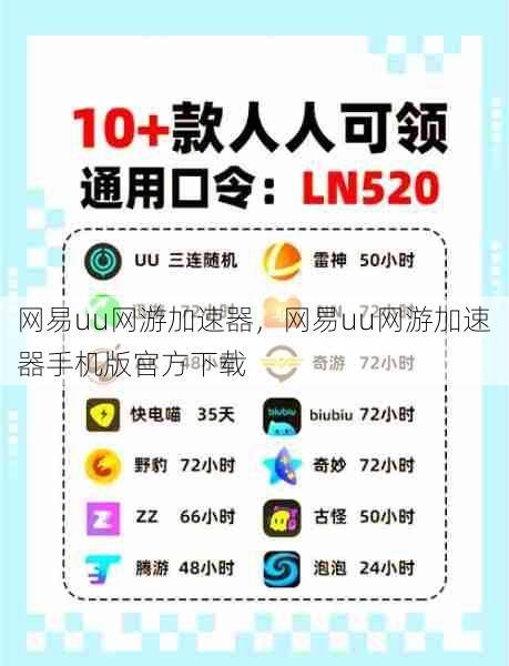 网易uu网游加速器，网易uu网游加速器手机版官方下载  第1张